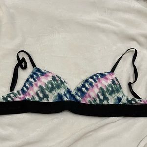 PINK Victoria’s Secret Tie-dye push up bra